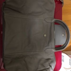 Leather Longchamp Le Pilage